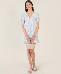 noa-seersucker-check-mini-dress-blue-2
