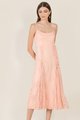 Wes Lace Women's Maxi Dress in Pink