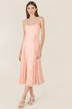 Wes Lace Women's Maxi Dress in Pink Online Clothing
