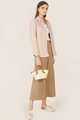 Domino Oversized Outerwear in Pink Singapore Blogshop Online