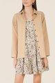Domino Oversized Outerwear in Tan Women's Clothing Online