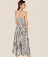 Cherie Floral Twist Front Maxi Dress in Light Blue Women's Online Fashion