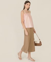 Vanille Gathered Tent Top in Rosewater Fashion Online Store