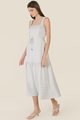Athens Drawstring Maxi Dress in Blue Women's Clothing Online