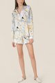 Massimo Floral Abstract Shirt in Yellow Women's Clothing Online
