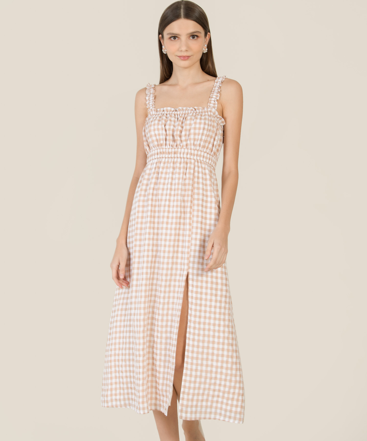 Gingham on sale tea dress