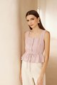 Quelle Square Neck Peplum Top in Lavender Online Clothes Singapore Shopping