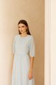 River Broderie Midi Dress in Baby Blue Ladies Clothes Online
