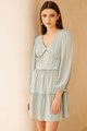 Vallena Frill Tiered Dress in Spring Blue Ladies Clothes Online