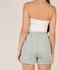 Lenne Cotton Sweat shorts in Green Women's Apparel Online