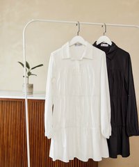 Ballad Tiered Shirtdress in Bundle of 2 Women's Clothing Online