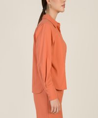 Beirut Trousers in Papaya Colour Women's Clothing Online