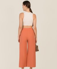 Beirut Trousers in Papaya Colour Women's Tops and Bottoms Online