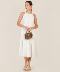 Bridge Eyelet Trim Maxi in White Women's Clothing Online