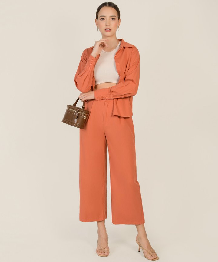 Beirut Trousers - Papaya