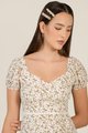 Tilly Floral Dress in White Online Women's Fashion
