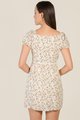 Tilly Floral Dress in White Ladies Clothes Online