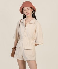 Dallas Relaxed Shorts in Cosmic Latte Women's Bottoms Online