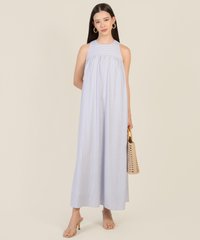 Taylor Gingham Maxi in Baby Blue Women's Clothing Online