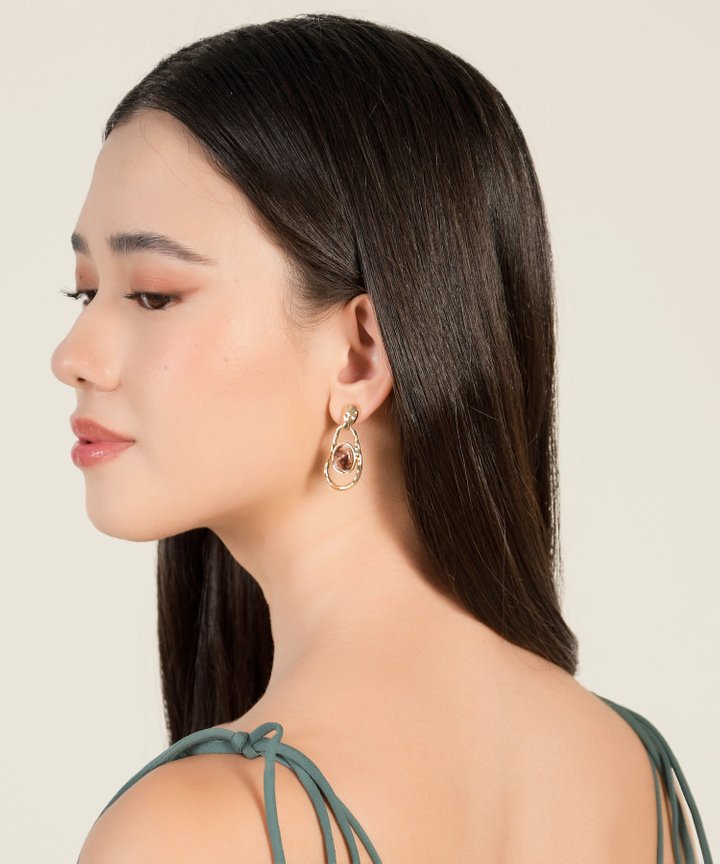 Venn Marble Earrings