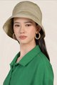 Ablo Bucket Hat in Khaki Online Fashion Accessories