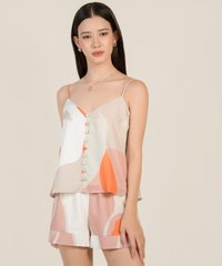 Idlewild Abstract Camisole in Clementine Casual Women's Wear