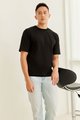 Ando Men’s Cotton T-Shirt in Black