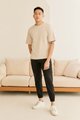 Ando Men’s Cotton Shirt in Bone Menswear Clothing Online