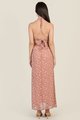 Kenza Floral Cutout Maxi Dress Frangipani Clothes Online