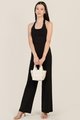Kira Halter Knit Top in Black Fashion Blog Shop Singapore