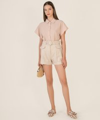 Badgley Workwear Shirt in Rosewater Women's Clothing Online