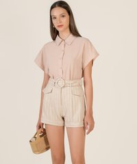 Badgley Workwear Shirt in Rosewater Casual Women's Wear