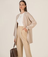 Hunter Cropped Tank in Almond Fashion Blog Shop Singapore