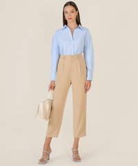 Maxima Shirt in Light Blue Fashion Blog Shop Singapore