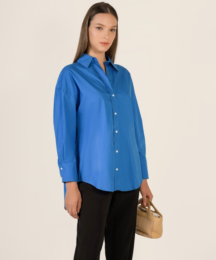 Maxima Shirt - Sapphire Blue