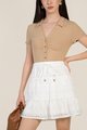 Dakota Broderie Skirt in White Women's Clothing Online