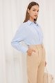 Maxima Shirt in Light Blue Women's Clothing Online
