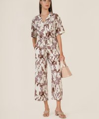 Bellocq Flora Shirt in Iris Fashion Blog Shop Singapore
