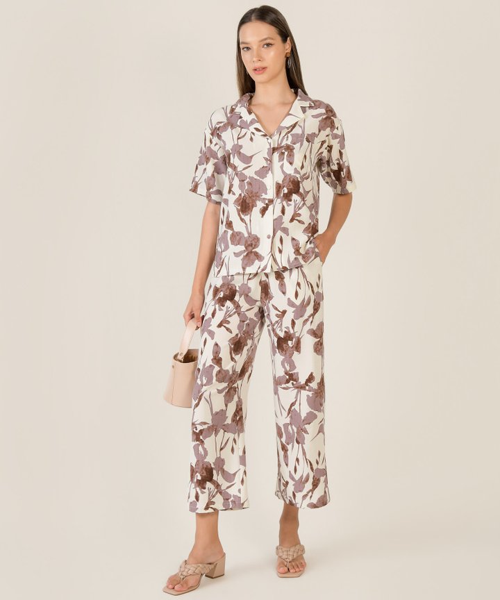 Bellocq Flora Shirt - Iris