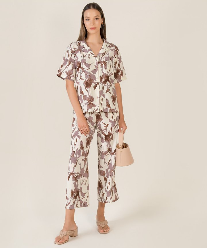 Bellocq Flora Trousers - Iris