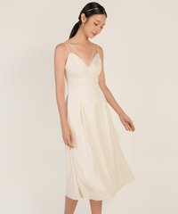 Santhiya Slip Dress in Pearl Best Online Clothing Stores Singapore