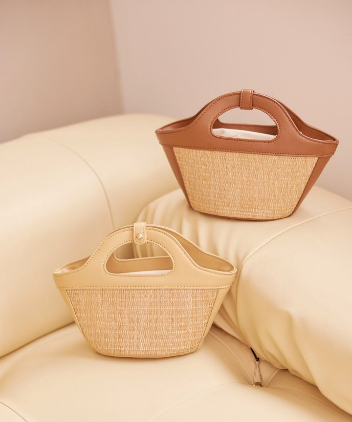 Leisure Woven Handbag