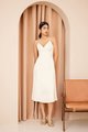Santhiya Slip Dress in Pearl Women's Clothing Online