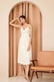 Santhiya Slip Dress in Pearl Clothes Online