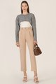 Tallulah Cropped Cable Knit Sweater Online Clothes Singapore Shopping