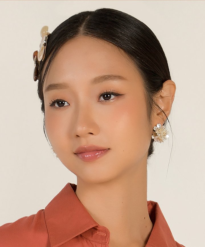 Coralie Floral Earrings