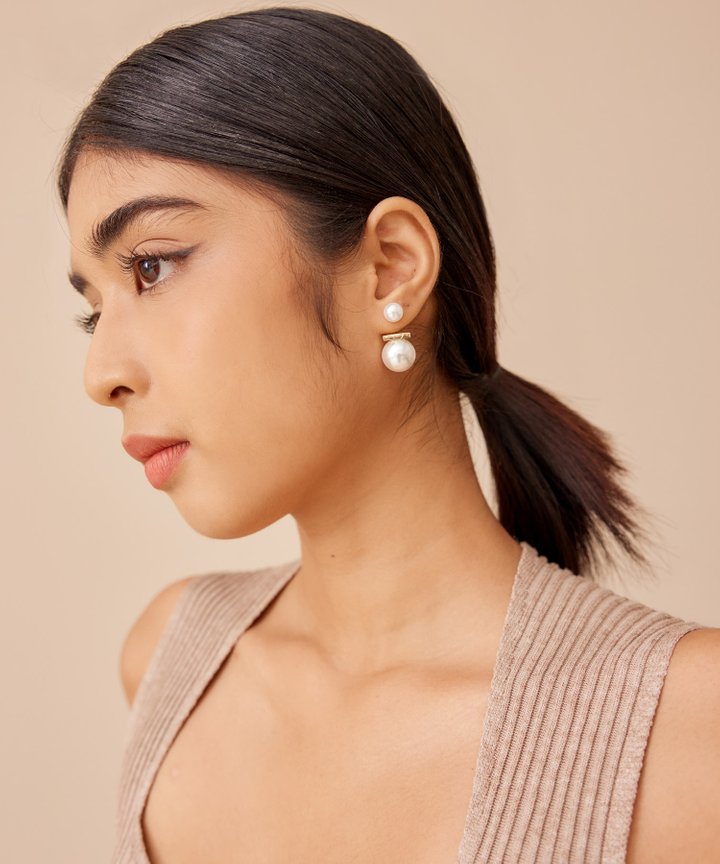 Damascus Pearl Earrings