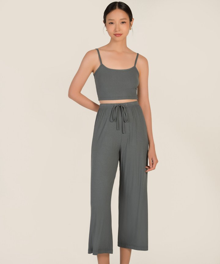 Vikas Drawstring Trousers - Teal