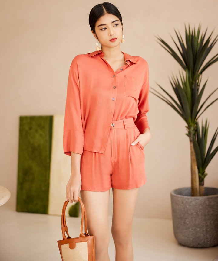 Visage Shorts - Grapefruit