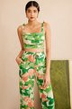 Hermosa Crop Top in Emerald Women's Clothing Online